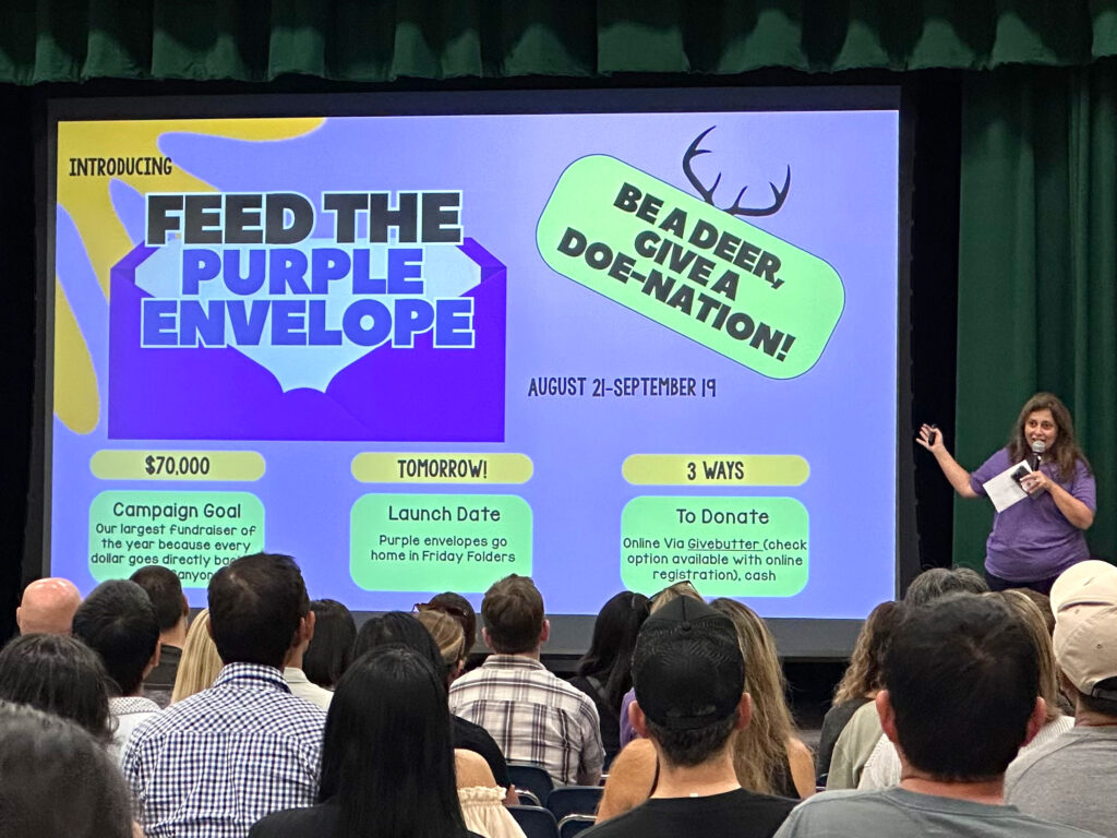 Be a deer, give a doe-nation!