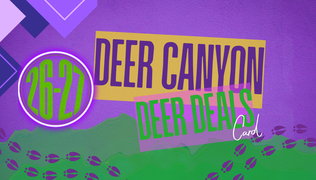 Deer Canyon Deer Deals discount card 2026 2027